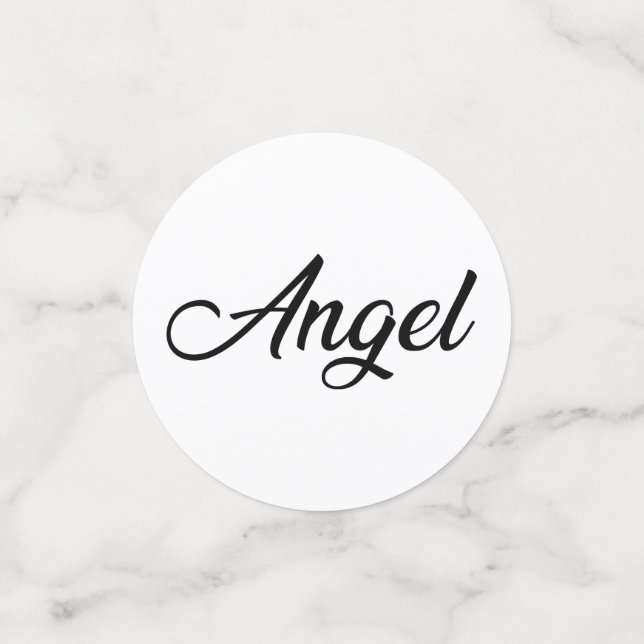 Mariage - Confettis (Petit verso)