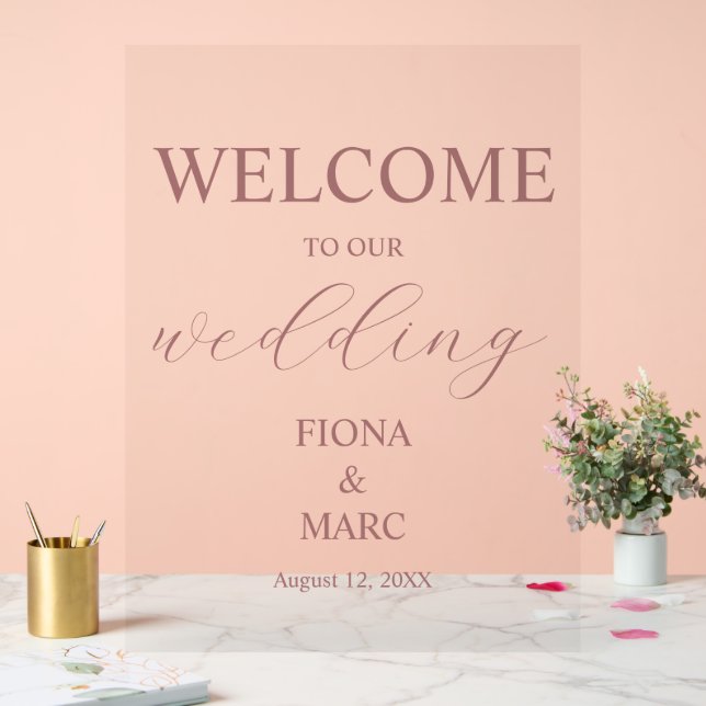 Mariage d'accueil élégant (Mariage)