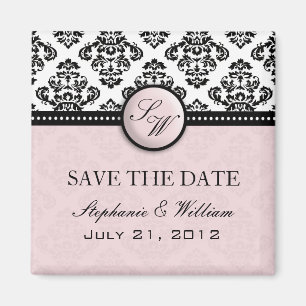 Mariage damassé Rose Clair Sauvegardez Le Magnet