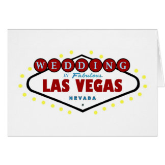MARIAGE Dans Fabulous Las Vegas Card
