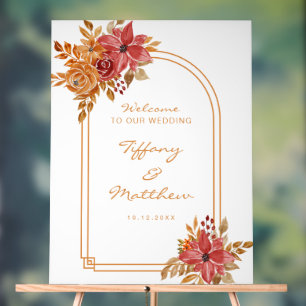 Mariage de automne d'arc Florals de Bourgogne