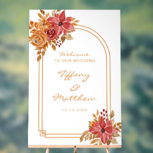Mariage de automne d'arc Florals de Bourgogne