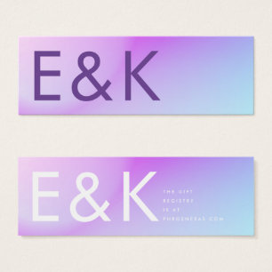 Mariage de automne violet ultra moderne