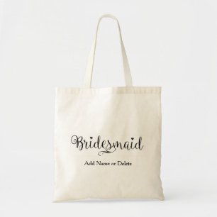Mariage de Bridesmaid Fourre-tout Sac fourre-tout