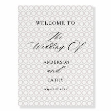 Mariage de calligraphie moderne élégante Affiche d