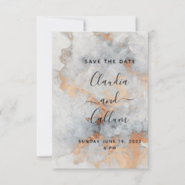 Mariage de carrière de cuivre Enregistrer la carte