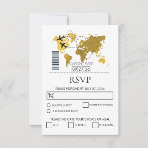 Mariage de carte d'embarquement de destination
