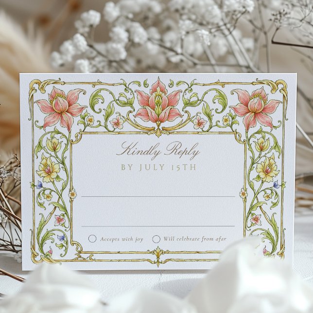 Mariage de carte RSVP Garden (Créateur téléchargé)