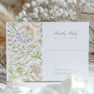 Mariage de carte RSVP Garden
