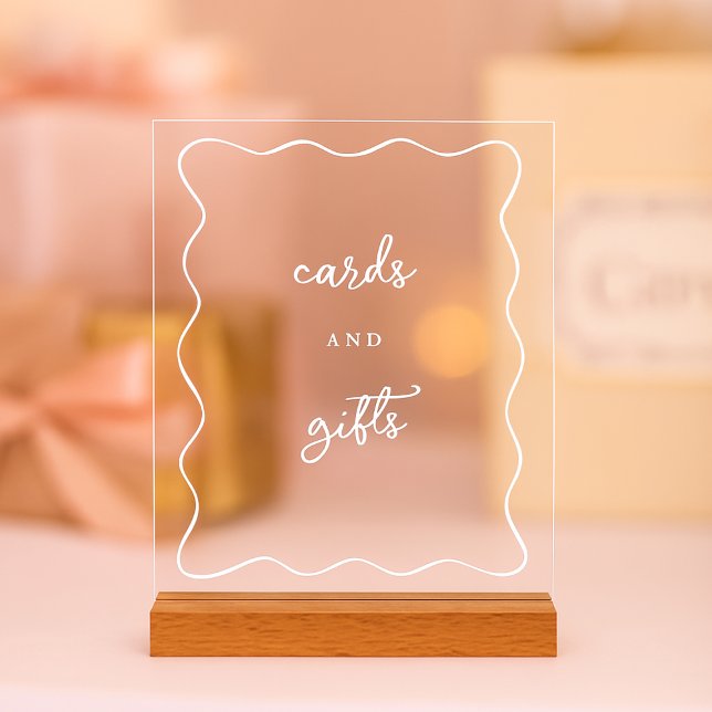 Mariage de cartes et cadeaux Wavy (Créateur téléchargé)