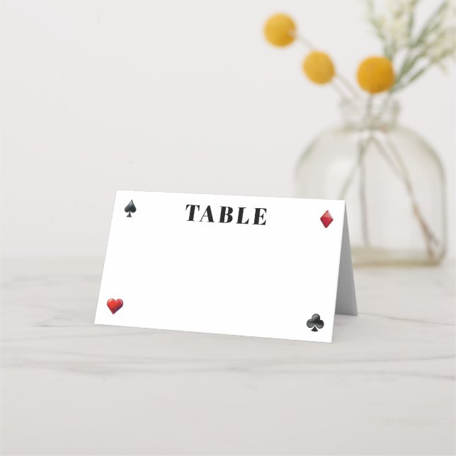 Mariage de combinaisons de cartes de poker (Devant)