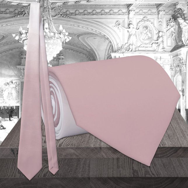 Mariage de Cravate monochromatique Dusty Rose (Créateur téléchargé)