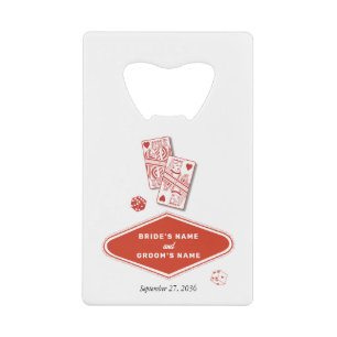 Mariage de destination de casino à Las Vegas Rouge