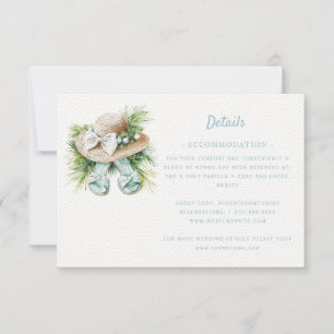 Mariage de destination plage   Détails Carte RSVP