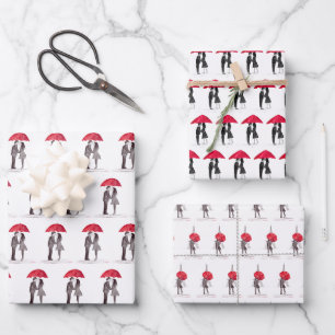 Mariage de douche nuptiale papier d'emballage Anni