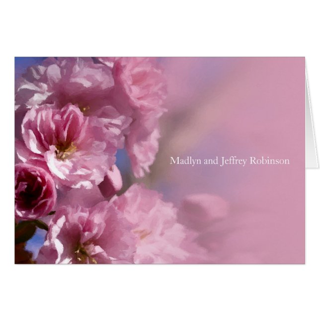 mariage de fleurs de cerisiers ou toute occasion (Devant Horizontal)