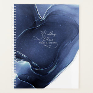 Mariage de flux d'encre bleu ID762