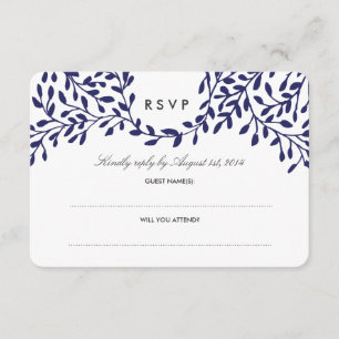 Mariage de jardin secret RSVP - Marine