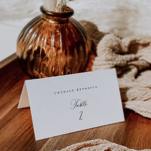 Mariage de la carte Place Escort Tente Fold Seed N