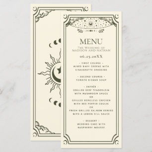 Mariage de la carte Tarot Elegant Olive
