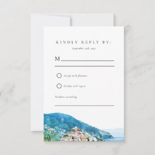 Mariage de la côte du citron Citrus Amalfi RSVP