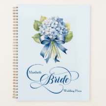 Mariage de la mariée Blue Hydrangea Bouquet