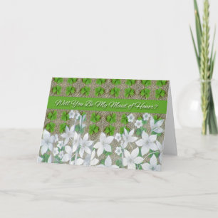 Mariage de la Saint-Patrick, Invitation de témoin