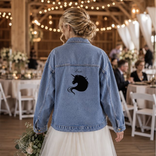 Mariage de licornes minimaliste blanc élégant (Créateur téléchargé)