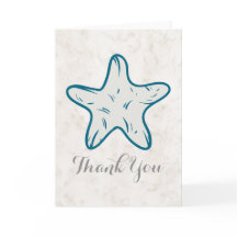 Mariage de Merci Royal Blue Rustic Starfish