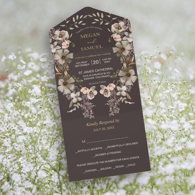 Mariage de Modèle photo de couronnes florales d'or (Créateur téléchargé)