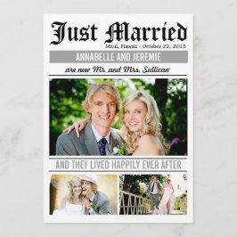 Mariage de nouvelles Mariage Faire-part - Blanc