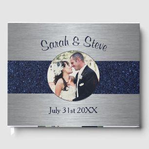 Mariage de photos Silver and Gold Sparkle Livre d'