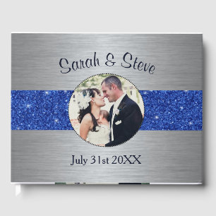 Mariage de photos Silver and Gold Sparkle Livre d'