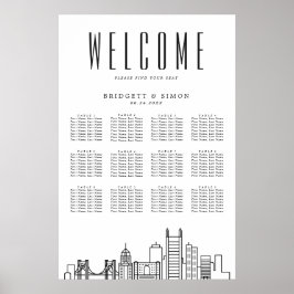 Mariage de Pittsburgh | 12 Tableau des sièges