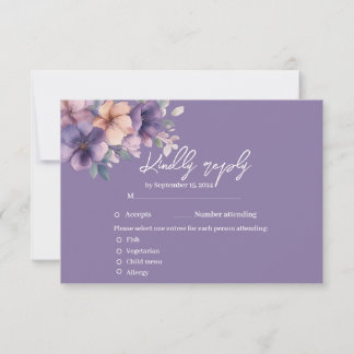 Mariage de réponse de fleurs roses