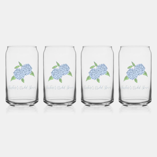 Mariage de Rêve Hydrangea Bleu Shower de Fiançaill (Recto)