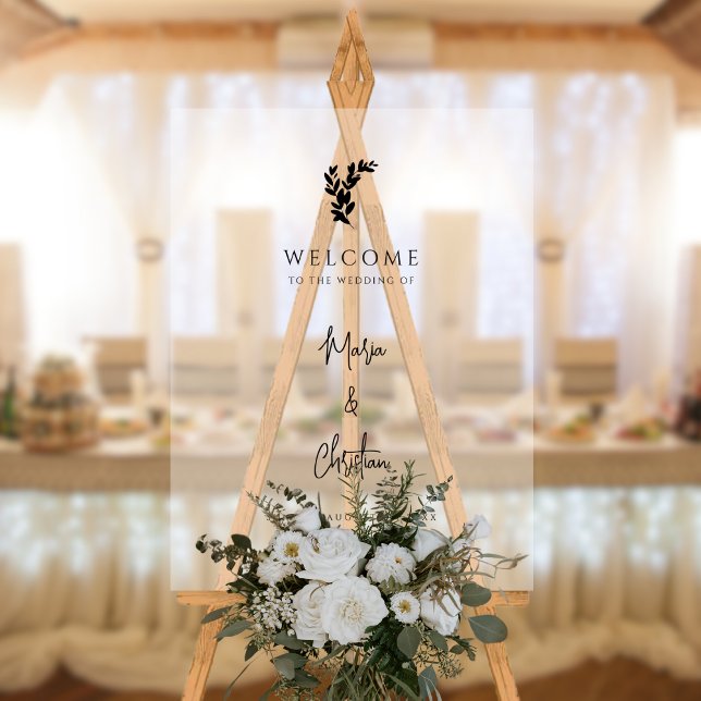 Mariage de script élégant Palm Tree (Créateur téléchargé)