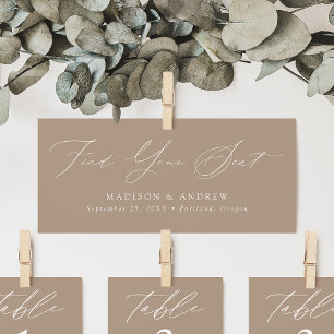 Mariage De Script Moderne Trouvez Votre Carte En-T