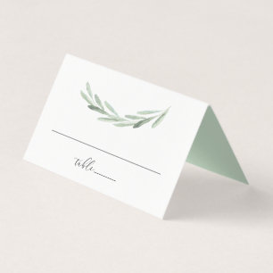 Mariage de table Rustique Green Olive