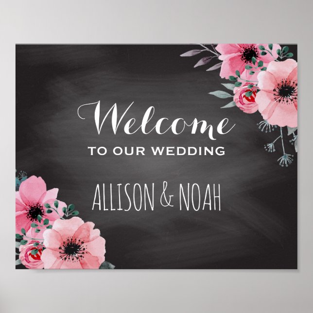 Mariage de tableau de bord personnalisé | AFFICHE  (Devant)