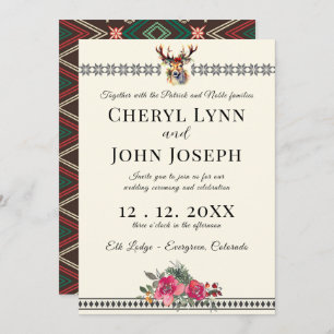 Mariage de vacances au Lodge Invitation