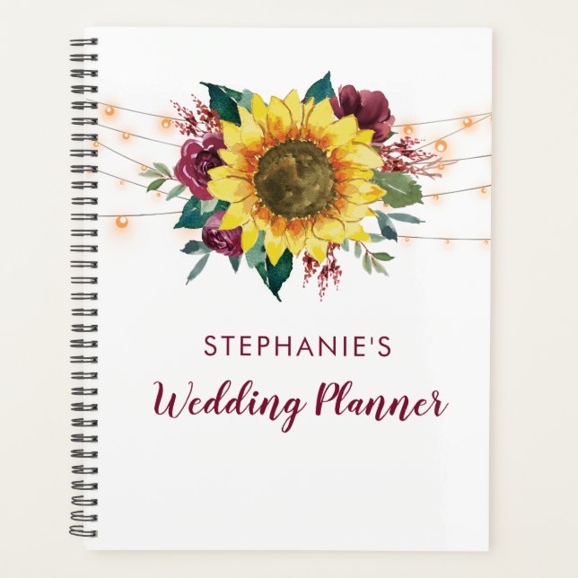 Mariage des lumières florales de tournesol (Devant)