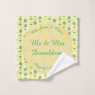 Mariage d'été tropical Ananas et Palm Feuille
