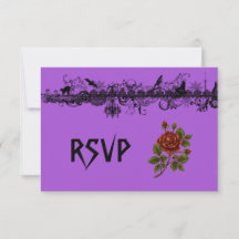 Mariage d'Halloween RSVP