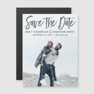 Mariage D'Images Enregistrer Les Magnets De Date, 