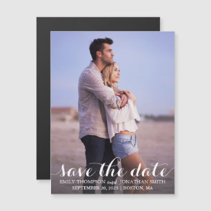 Mariage D'Images Enregistrer Les Magnets De Date, 