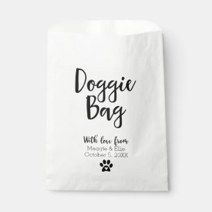 Mariage Doggie Treat Favoriser les sacs