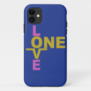 Mariage Égalité / One Love coque iphone personnali