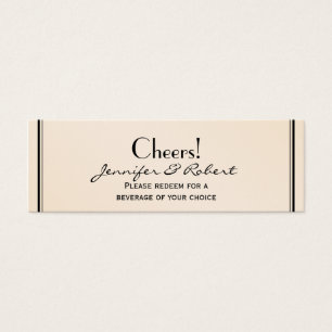 Mariage Elegance Eggshell Buvez des Billets