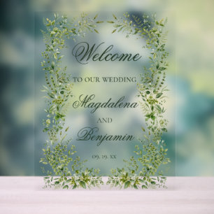 Mariage élégant dans un jardin botanique verdoyant